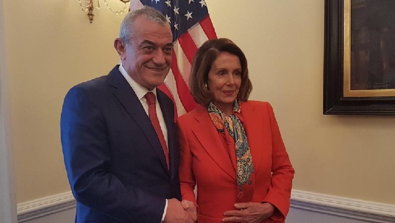 Ruçi uron Pelosi-n për pavarësinë e Amerikës: SHBA shpëtimtari i kombit shqiptar, festë për të gjithë botën demokratike