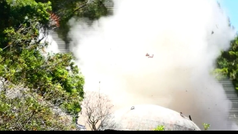 Sazani pastrohet nga predhat, momenti i shpërthimit në bunker (VIDEO)