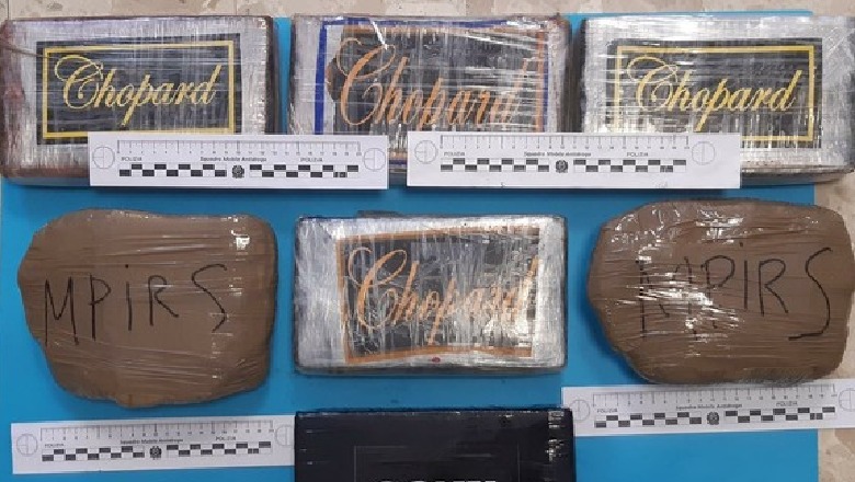 Itali, dy shqiptarë kapen me 8 kg kokainë me vlerë 1 mln euro