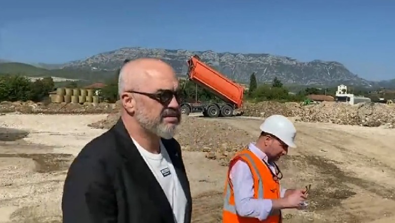 Rindërtimi në Fushë-Krujë, Rama: Puna ka ecur shpejt, 45% e infrastrukturës është kryer 