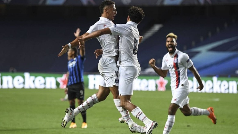 Atalanta përmbyset në 3 minuta, PSG në gjysmëfinale të Champions