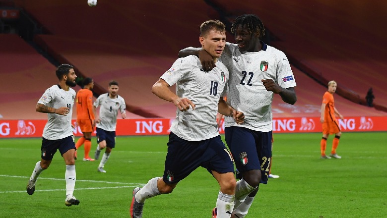 Italia mund Holandën, Barella sjell fitoren e parë në Ligën e Kombeve