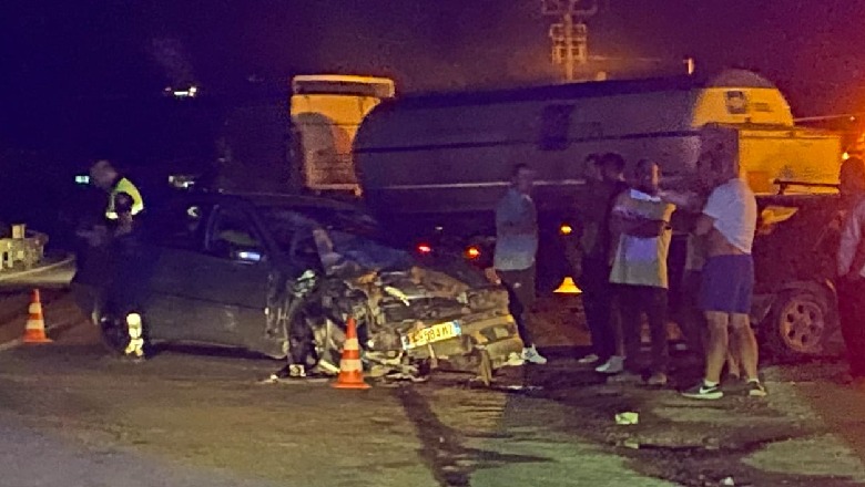 Elbasan-Prrenjas / Aksident i rëndë automobilistik, përplasen dy automjete (FOTO)