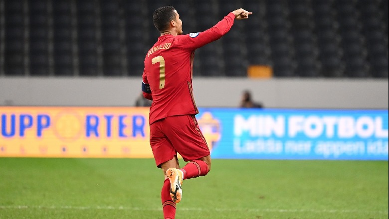 Ronaldo vendos rekord të ri, tashmë quajeni 'CR 101'! Vjen fitorja e parë për De Biasin me Azerbajxhanin (VIDEO)