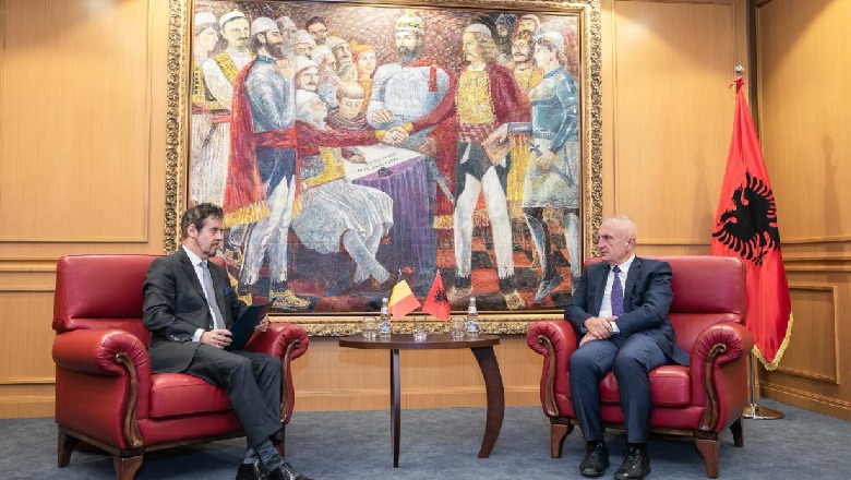 Meta pret në Presidencë ambasadorin e ri të Belgjikës: Ka mbështetur Shqipërinë në proceset integruese