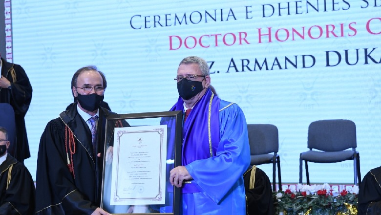 Universiteti i Sporteve e vlerëson me titullin ‘Doctor Honoris Causa’, Duka: Ndihem i prekur dhe i nderuar