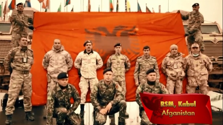Nderojnë flamurin në misionet e NATO-së, Olta Xhaçka uron ditën e pavarësisë përmes ushtarakëve shqiptarë
