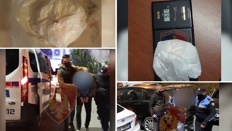 Tiranë/ Vodhën bizhuteri dhe iu gjet 53 gram kokainë, në pranga 2 vëllezër (VIDEO)