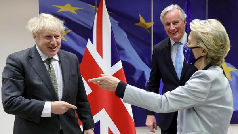 Arrihet marrëveshja post Brexit: BE, Mbretëria e Bashkuar bien dakord pas muajsh të gjatë diskutimesh 