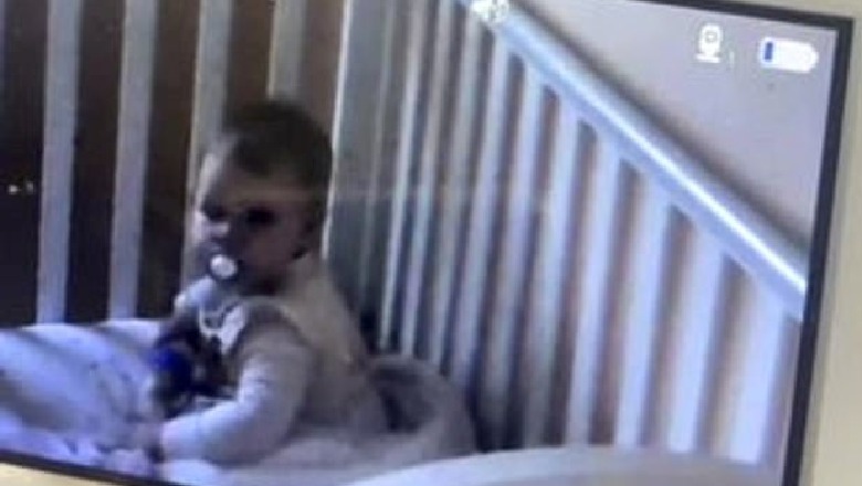Aktore që 1 Vjeç,  Vogëlushja pretendon të jetë në gjumë pasi nëna e saj e kapi atë duke lozur (VIDEO)