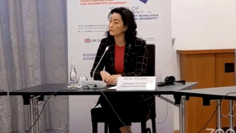 Konferenca 'Kostot e Demokracisë', Yuri Kim: Askush nuk mund ta shesë  votën, i kemi 'bezdisur' partitë duke i kërkuar kandidatë të pastër! Të  jenë tranparente financimet - Shqiptarja.com