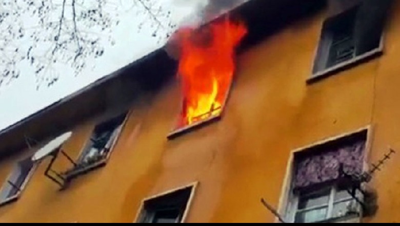 Bie zjarr në një shtëpi në Lushnje