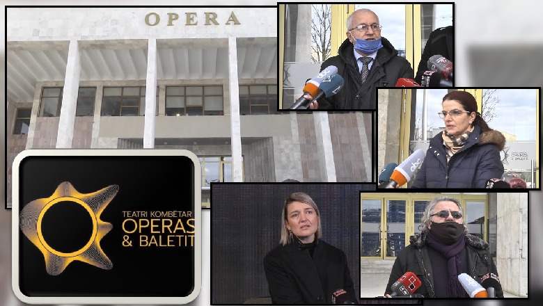 Plagjiatura, artistët-Margaritit: Nëse heshtni për operën, nisim protestat. Ministrja: Logoja e kopjuar, problematikë e vogël