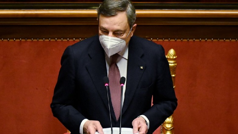 Kabineti i ri fiton mbështetjen e Senatit/ Mario Draghi: Sot uniteti është një detyrë e udhëhequr nga dashuria për Italinë (VIDEO)