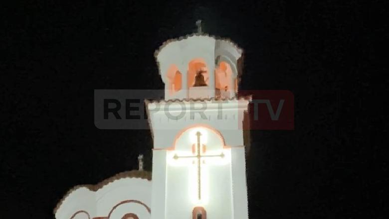Elbasan, zjarr në këmbanoren e kishës, shkak një shkëndijë elektrike