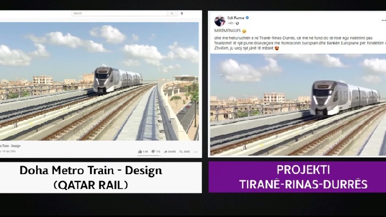 Ina Zhupa: Rama mashtron qytetarët, projekti i hekurudhës Tiranë-Rinas i vjedhur nga Katari