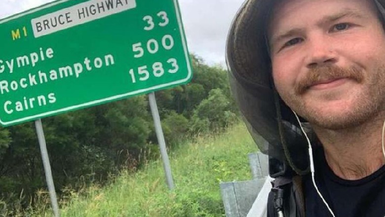 ‘Rreth Australisë për 9 javë’, udhëtari i veçantë bëri 2 mijë e 500 kilometra  me skateboard (VIDEO)