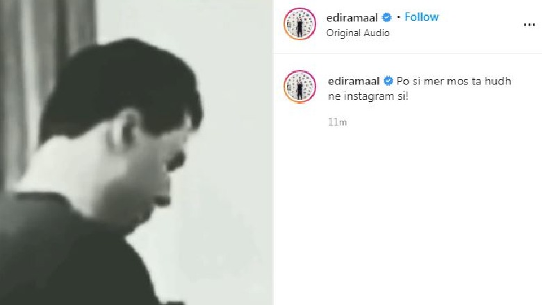 ‘Po si mer mos ta hudh ne instagram si’, Rama publikon videon ironizuese me Bashën në rolin e berberit 