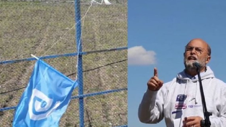 Ngriti flamurin e PD-së me dron në takimin elektoral të PS në Tropojë, procedohet 28-vjeçari