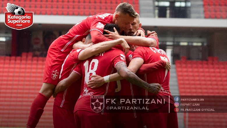 Gol që në sekondën e 15, Partizani mposht Bylisin dhe ngjitet në vendin e dytë 