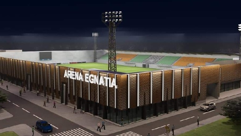 FOTO/ Punimet për ndërtimin e stadiumit të Rrogozhinës, Klubi Egnatia me shtëpi të re