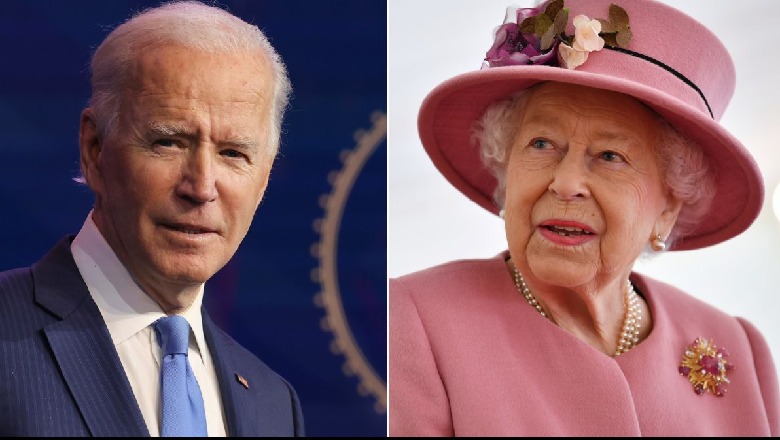 Mbrerëresha Elisabeta e II-të takon Biden, i 12 president amerikan që takohet me madhërinë e saj që gjatë 69 viteve në fron