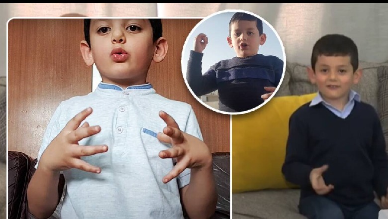 Gjyshërit probleme me dëgjimin, vogëlushi 5-vjeçar mësoi gjuhën e shenjave dhe krijoi një ‘urë’ lidhëse komunikimi, tani një fenomen në youtube 