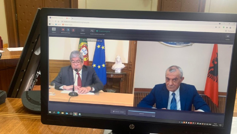 Ruçi video-konferencë me homologun portugez në përfundim të Presidencës së Portugalisë në BE: Mbështesim pranimin e Shqipërisë në familjen evropiane
