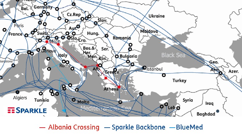 ALBtelecom partner kyç i Sparkle për autostradën më të re digjitale mes Athinës dhe Milanos