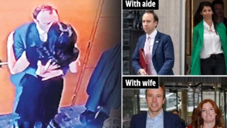 I martuar me 3 fëmijë, ministri britanik i Shëndetësisë kapet mat në momente ‘të nxehta’ me ndihmësen e tij, rrezikon postin
