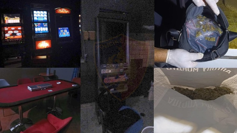 ‘Gjysmëfinalja’, përshtatën lokalin për lojëra fati, arrestohen 3 persona në Shkodër! Sekuestrohen 160 doza kanabisi, 5 makineta për lojëra fati, 1 tavolinë pokeri e 4 celularë