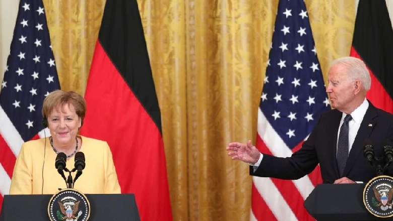 Gjermani dhe SHBA bashkë ndaj ‘agresionit’ rus, Merkel në takimin e saj të fundit me presidentin amerikan, Biden: Kancelare do më mungoni nëpër samite 