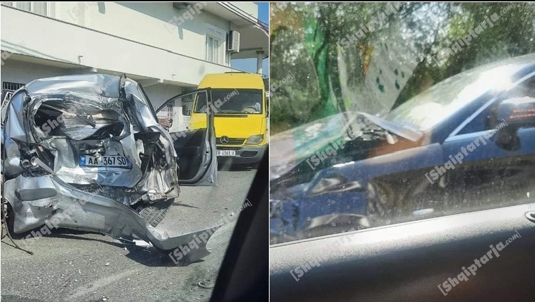 U godit nga mbrapa, dalin pamjet nga makina e shkatërruar krejtësisht në Durrës ku humbi jetën pasagjerja