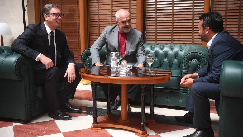 Vuçiç pas takimit me Ramën dhe Zaev: Minishengen një hap drejt së ardhmes