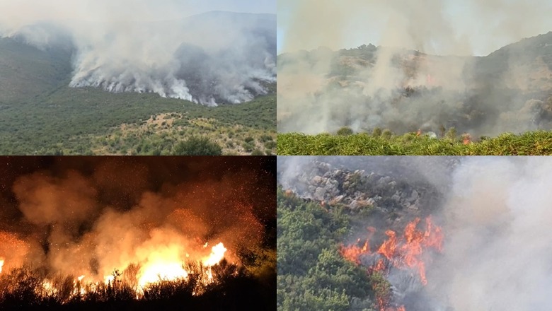 Zjarret/ Ministria e Mbrojtjes bën bilancin, s'përmendet ndërhyrja nga ajri: 6 vatra aktive në vend! Vijon 'beteja' me flakët në Fushë-Arrëz dhe Karaburun