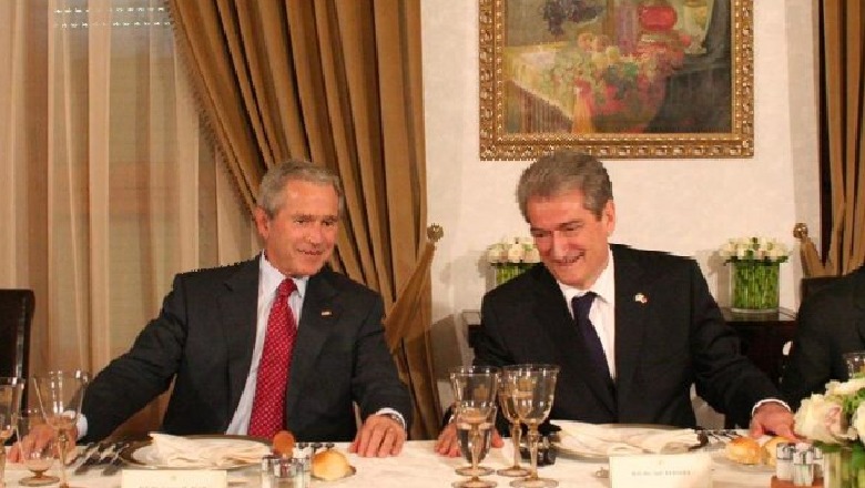 Berisha dhe një problem me fotografitë e Bush që po poston në rrjetet sociale