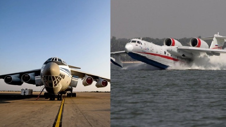 Në Greqi vjen në ndihmë Rusia, 3 avionë kolosalë rusë do të hedhin 110 tonë ujë në Evia dhe Peloponez në çdo fluturim për të fikur zjarret