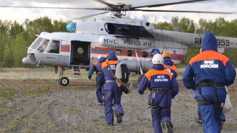 Helikopteri rus rrëzohet në liqen, dyshohet për 8 viktima
