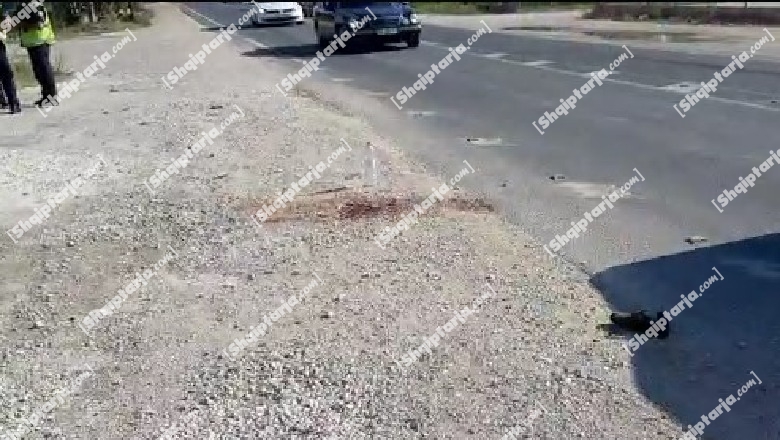 Aksident në Tapizë, makina përplas këmbësorin, 49-vjeçari përfundon në spital