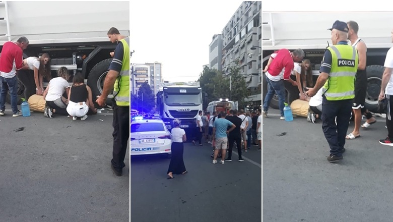 Aksident në zonën e Astirit në Tiranë, kamioni përplas 14-vjeçaren 