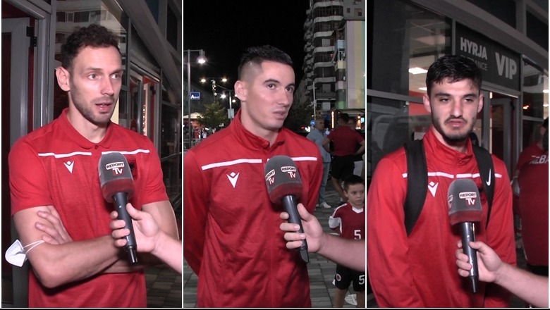 Flasin për Report Tv  protagonistët e fitores! Broja: I lumtur për Shqipërinë! Roshi: Një nga fitoret më të bukura! Berisha: Hungarezët të mahnitur me tifozët tanë