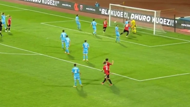 Shqipëria me 'goleadë' ndaj San Marinos, i shënon 5 gola me Manajn, Laçin, Brojën, Hysajn dhe Uzunin