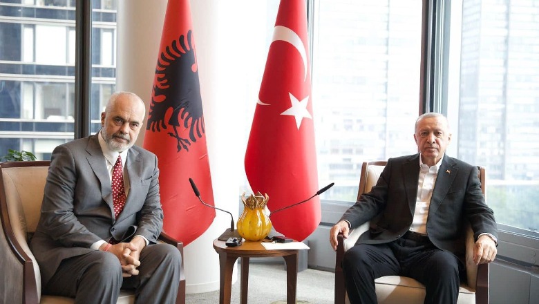 Kryeministri Rama takohet me presidentin turk Erdogan në Asamblenë e Përgjithshme të OKB-së në SHBA