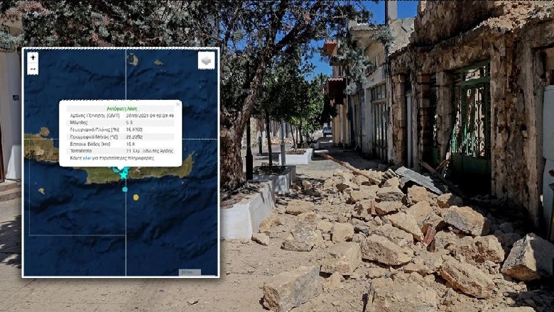 Tjetër tërmet trondit Kretën, nga dje janë shënuar 40 lëkundje