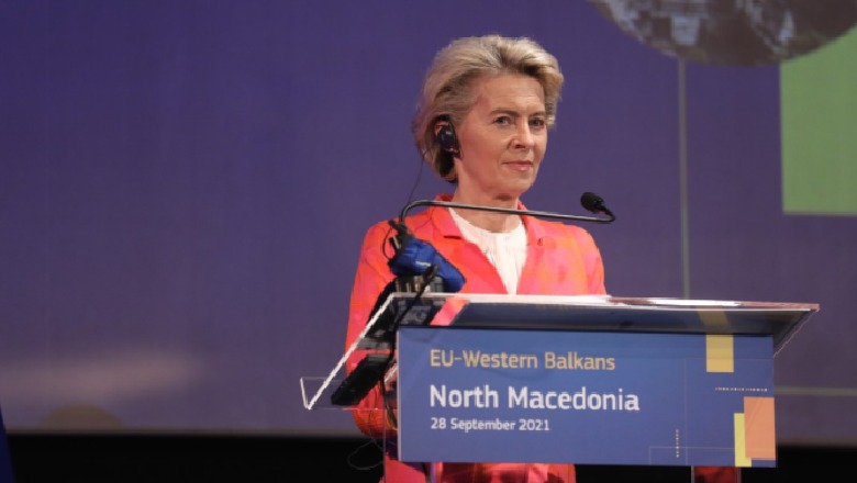 Von der Leyen: E ardhmja e Maqedonisë së Veriut është në BE