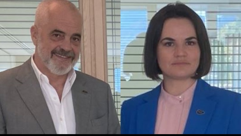 Liderja e opozitës bjelloruese në Tiranë, takon Metën! Pritet takimi me kryeministrin Rama, fokus kriza në Bjellorusi dhe angazhimi i Shqipërisë në Këshillin e Sigurisë së OKB 