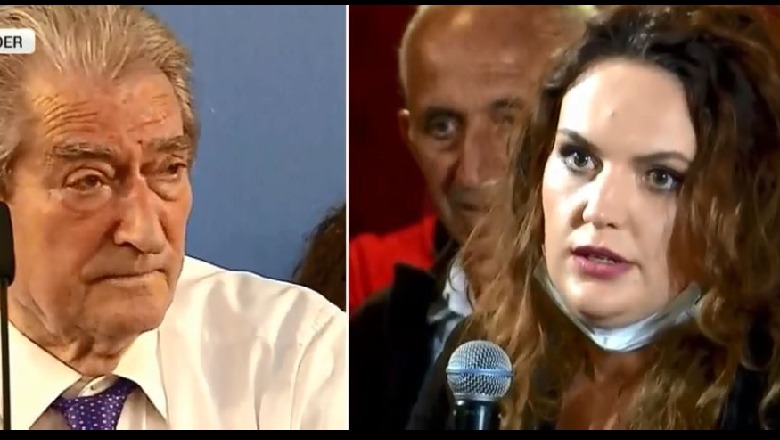 'Sa anti-komunist ke qenë këto 30 vite', e reja ia thotë në sy Berishës, demokratët i heqin mikrofonin vajzës nga familja e persekutuar në Shkodër