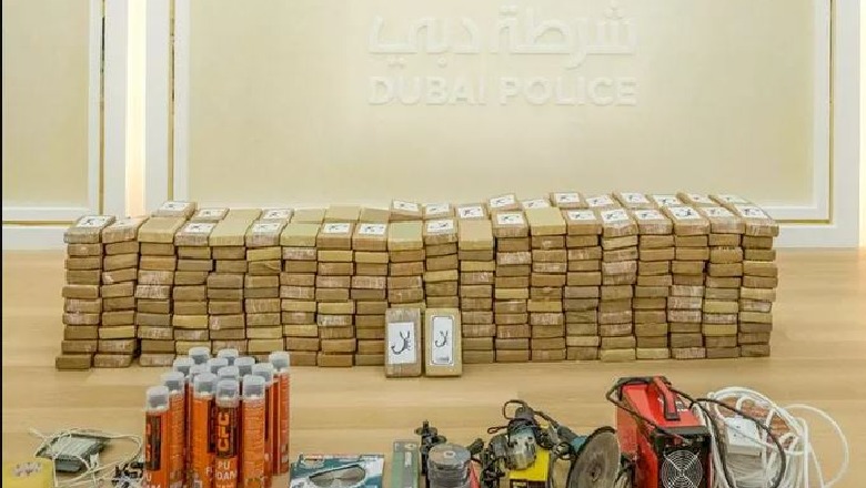 Kapet 500 kg kokainë në Dubai me vlerë 118 milionë euro, një i arrestuar