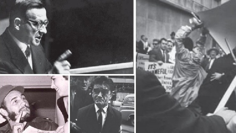 Nju Jork 1960, si u ndalua Mehmet Shehu të dilte nga Manhatani! Prapaskenat e mbledhjes së OKB: Fidel Kastro ngrohu shtratin me një bionde, Hrushovi i ra tavolinës me këpucë