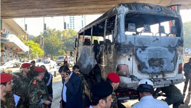 Sulm me bombë në autobusin e ushtrisë, 14 të vrarë në Siri